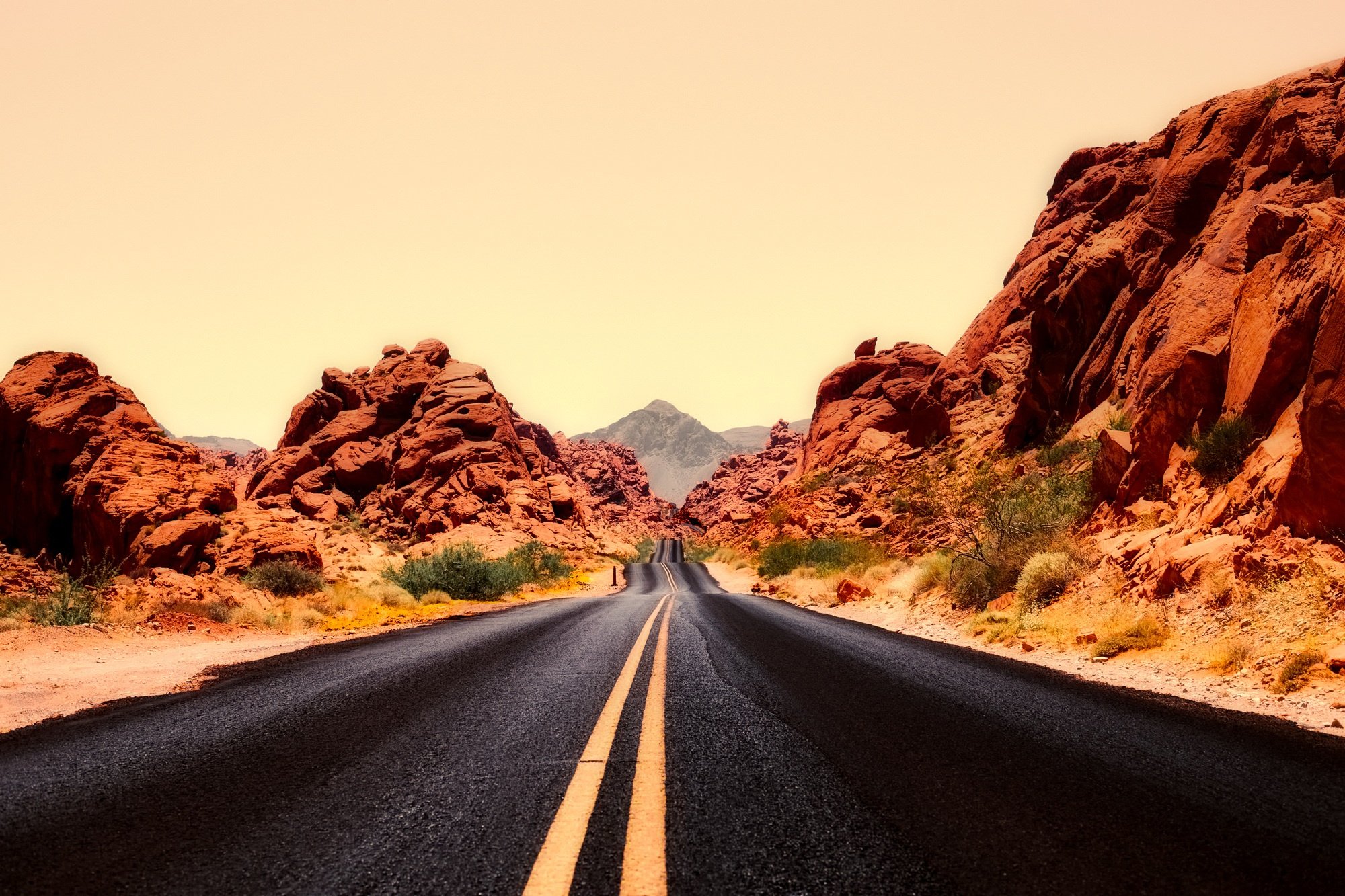 Road in the Desert